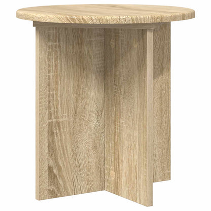 Plant Stand 2 pcs Sonoma Oak 40 x 40 x 40 cm Engineered Wood