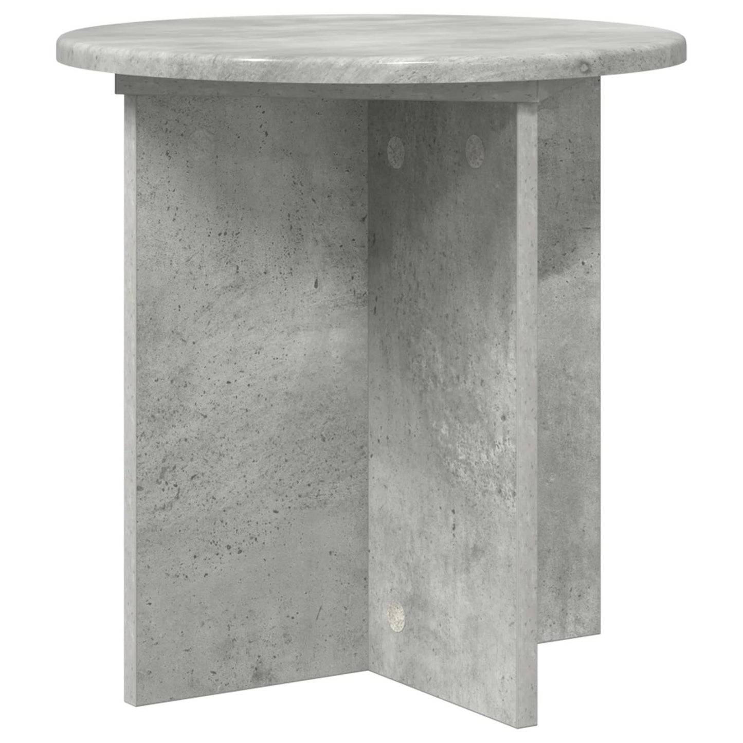 Plant Stand 2 pcs Concrete Grey 40 x 40 x 40 cm Engineered Wood