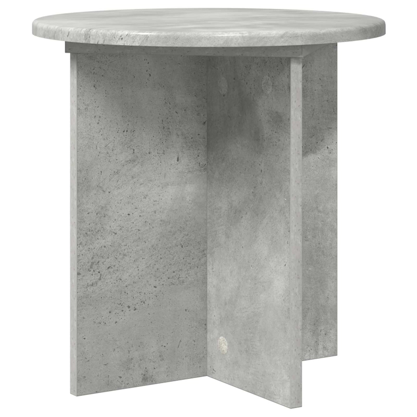 Plant Stand 2 pcs Concrete Grey 40 x 40 x 40 cm Engineered Wood
