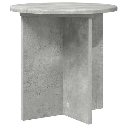 Plant Stand 2 pcs Concrete Grey 40 x 40 x 40 cm Engineered Wood