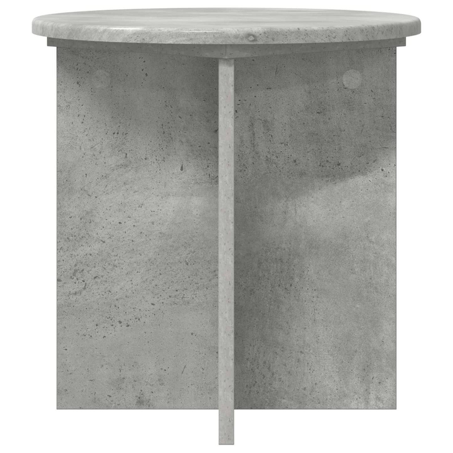 Plant Stand 2 pcs Concrete Grey 40 x 40 x 40 cm Engineered Wood
