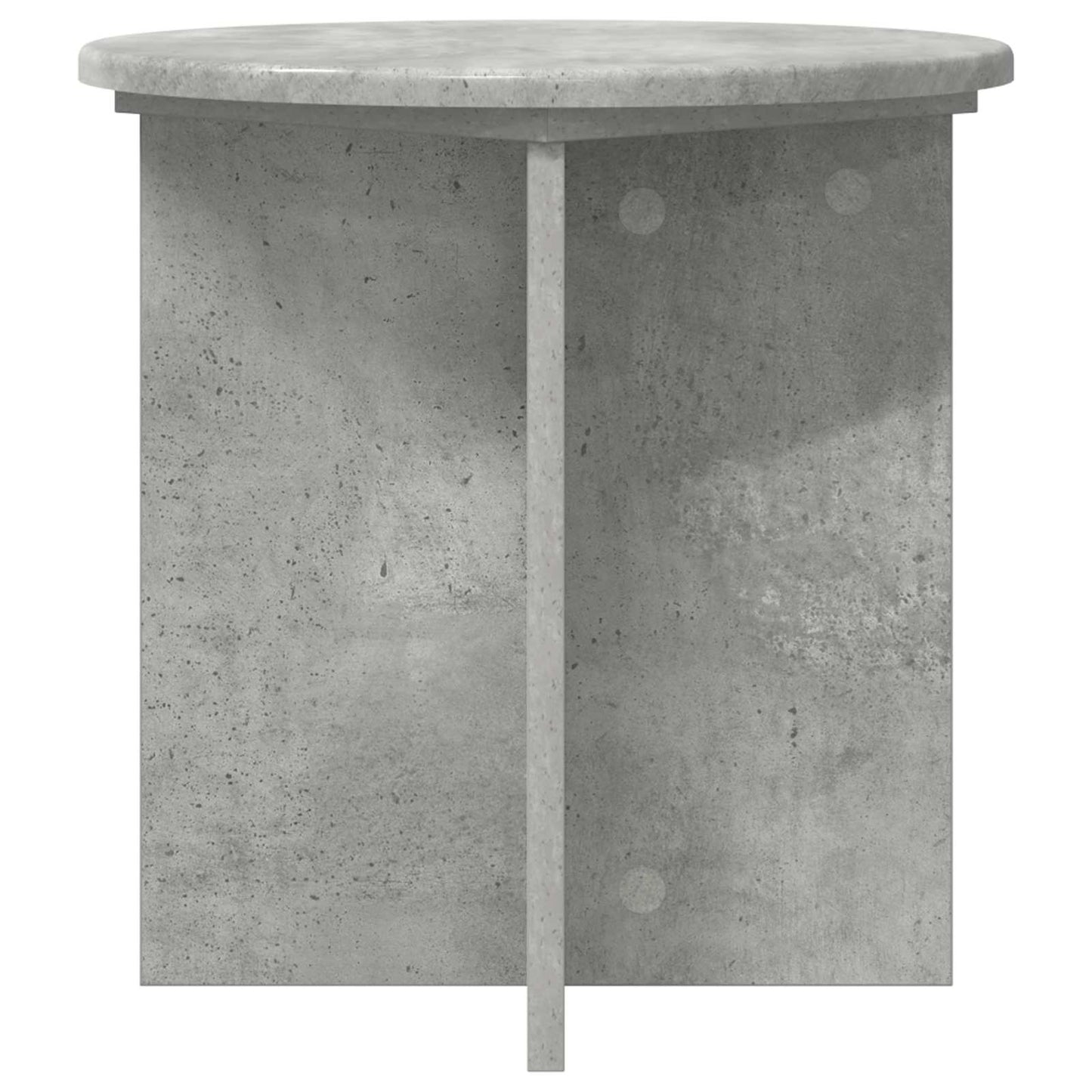 Plant Stand 2 pcs Concrete Grey 40 x 40 x 40 cm Engineered Wood