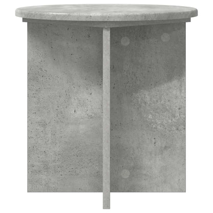 Plant Stand 2 pcs Concrete Grey 40 x 40 x 40 cm Engineered Wood