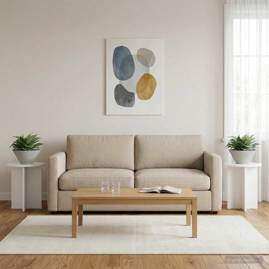 Plant Stand 2 pcs High Gloss White 40 x 40 x 40 cm