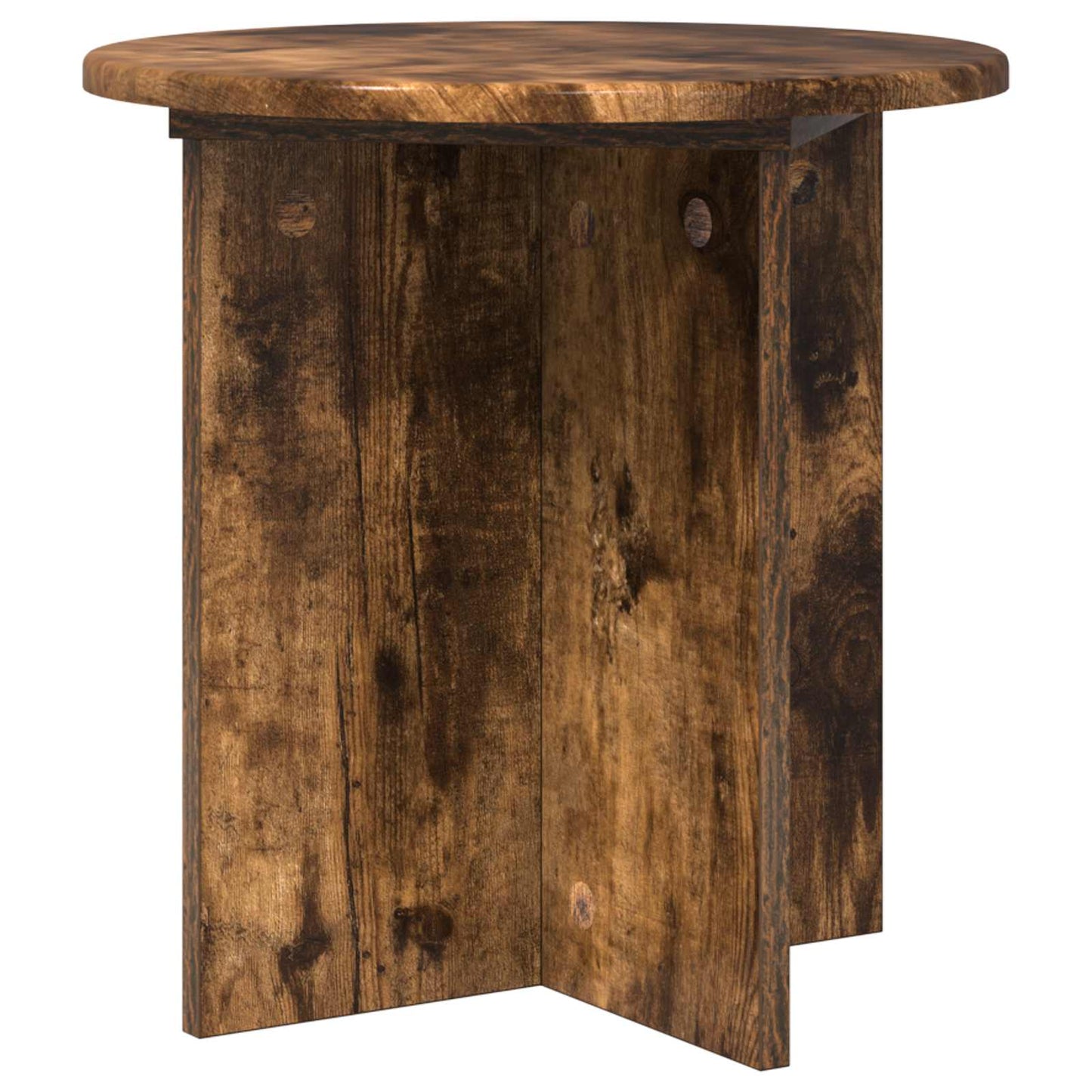 Plant Stand 2 pcs Smoked Oak 40 x 40 x 40 cm Engineered Wood