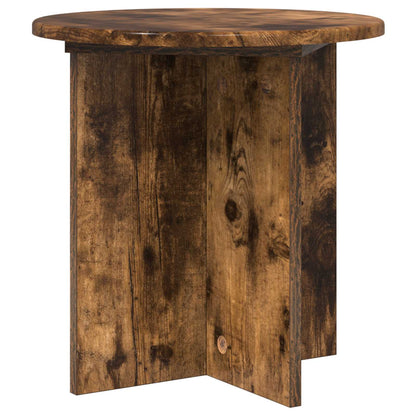 Plant Stand 2 pcs Smoked Oak 40 x 40 x 40 cm Engineered Wood