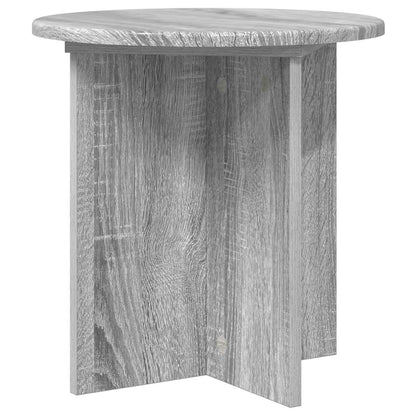 Plant Stand 2 pcs Grey Sonoma 40 x 40 x 40 cm Engineered Wood