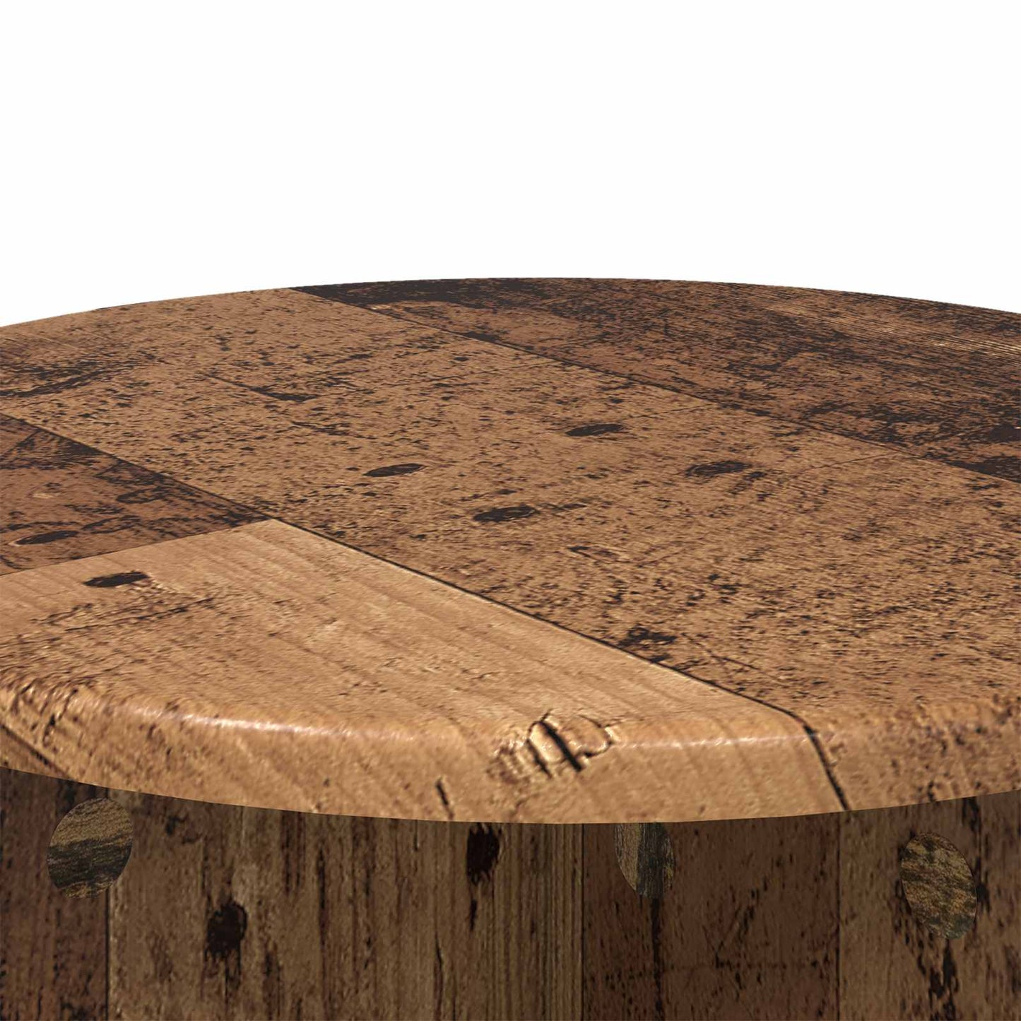Plant Stand 2 pcs Old Wood 40 x 40 x 40 cm Engineered Wood