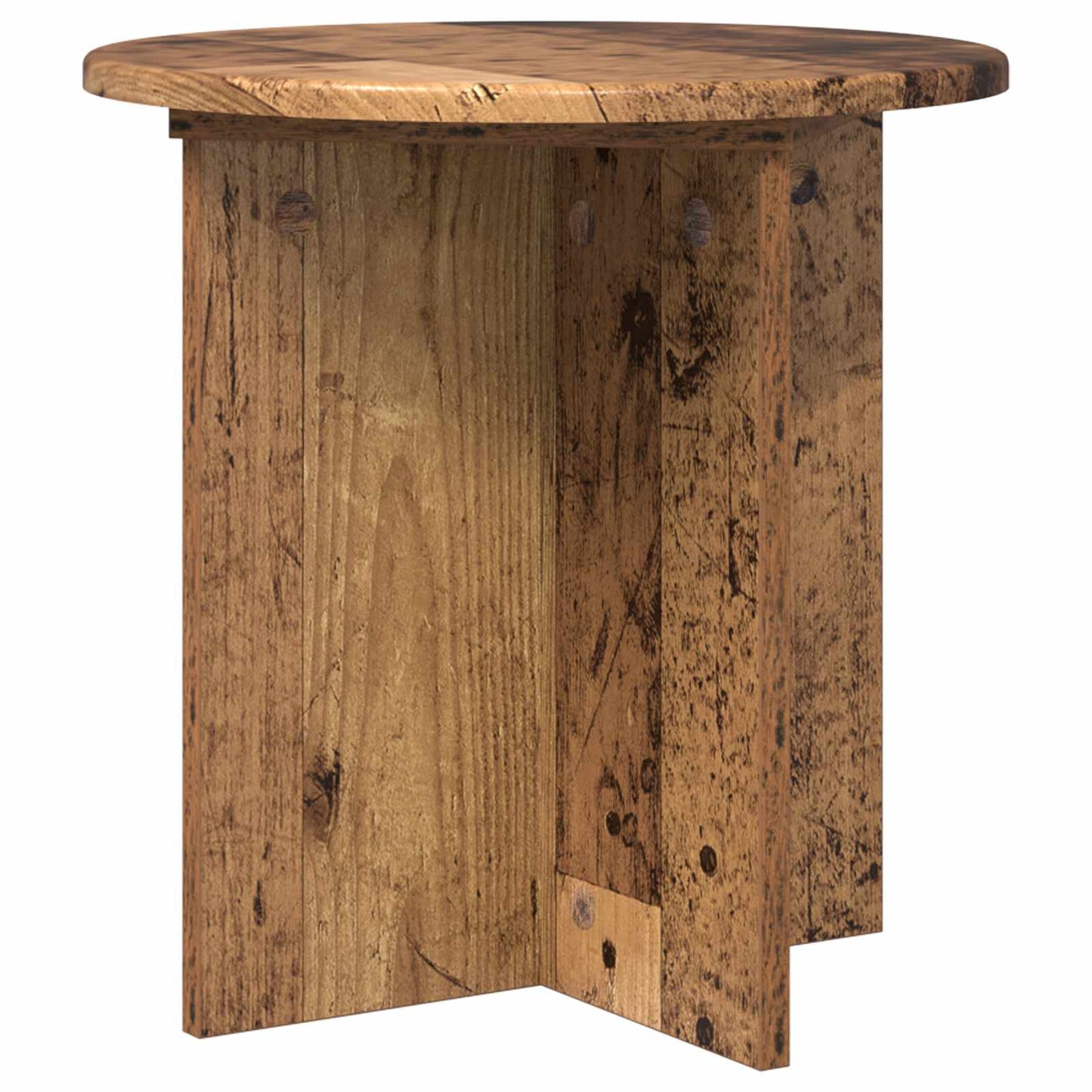 Plant Stand 2 pcs Old Wood 40 x 40 x 40 cm Engineered Wood