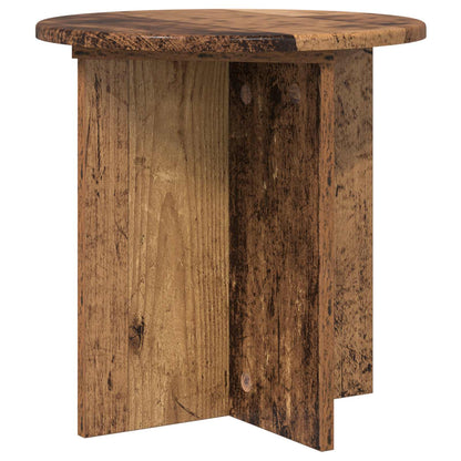 Plant Stand 2 pcs Old Wood 40 x 40 x 40 cm Engineered Wood