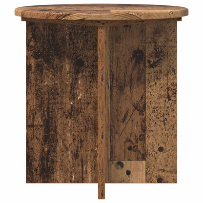 Plant Stand 2 pcs Old Wood 40 x 40 x 40 cm Engineered Wood