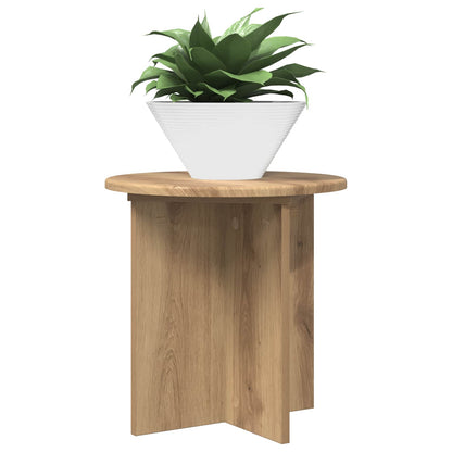 Plant Stand 2 pcs Artisan Oak 40 x 40 x 40 cm Engineered Wood