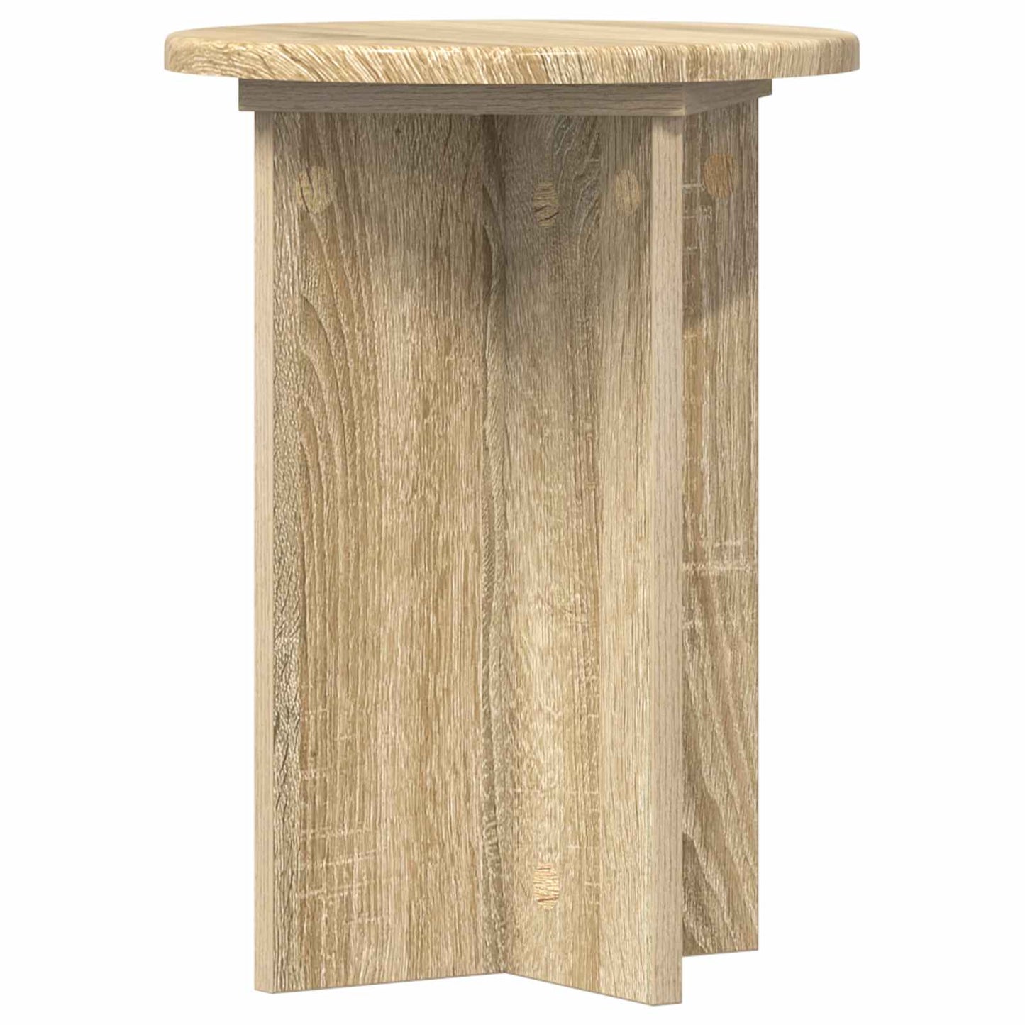 Plant Stand 2 pcs Sonoma Oak Ø29.5 x 40 cm Engineered Wood