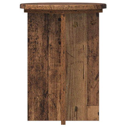Plant Stand 2 pcs Old Wood Ø29.5 x 40 cm Engineered Wood