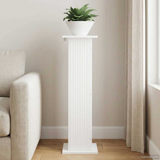 Plant Stand White 30.5 x 30 x 100.5 cm Engineered Wood