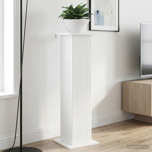 Plant Stand 2 pcs White 30.5 x 30 x 100.5 cm Engineered Wood