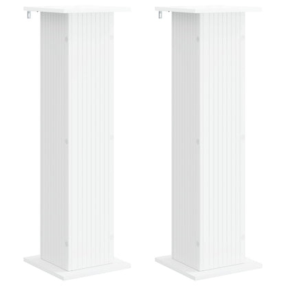 Plant Stand 2 pcs White 30.5 x 30 x 100.5 cm Engineered Wood
