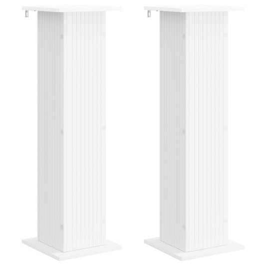 Plant Stand 2 pcs White 30.5 x 30 x 100.5 cm Engineered Wood