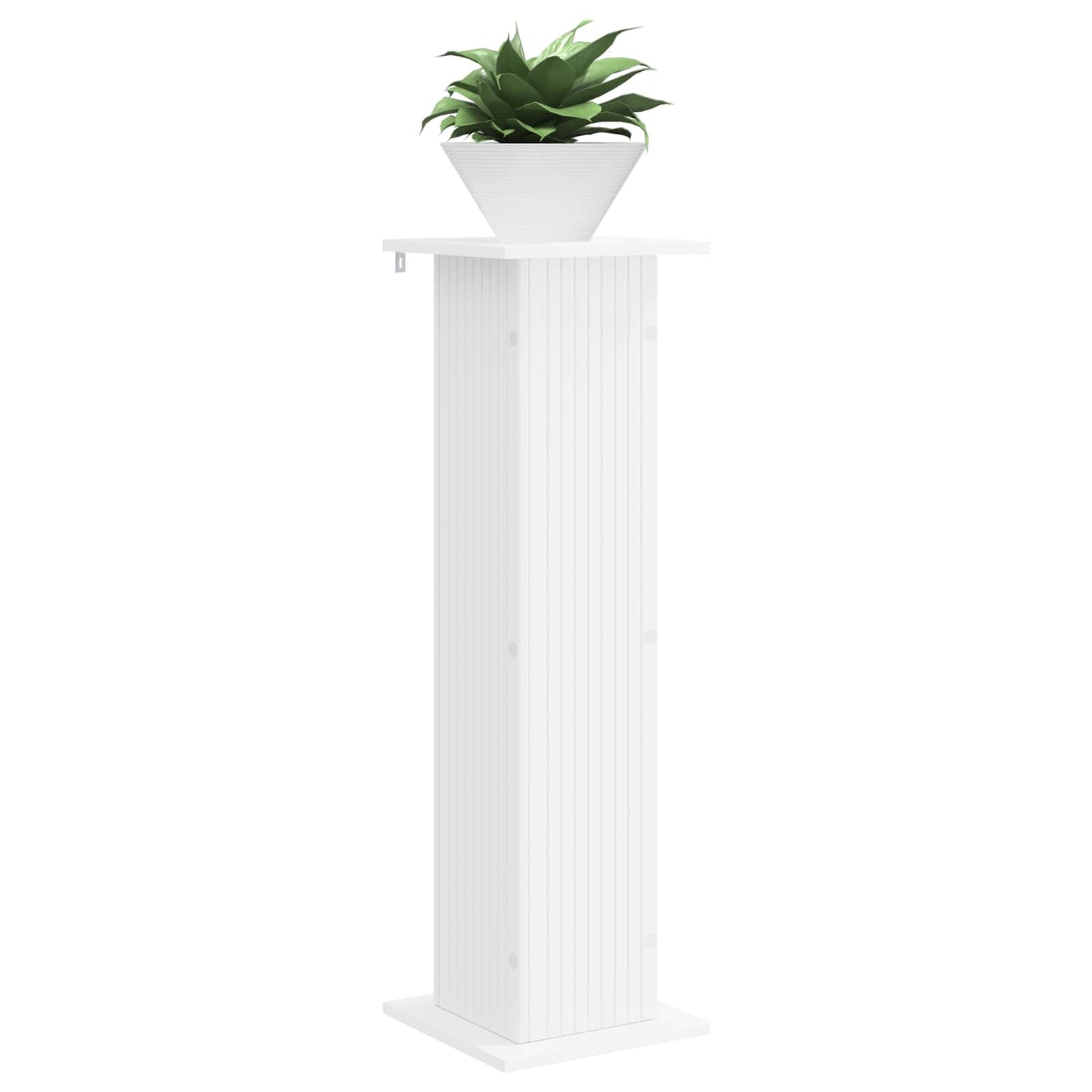 Plant Stand 2 pcs White 30.5 x 30 x 100.5 cm Engineered Wood