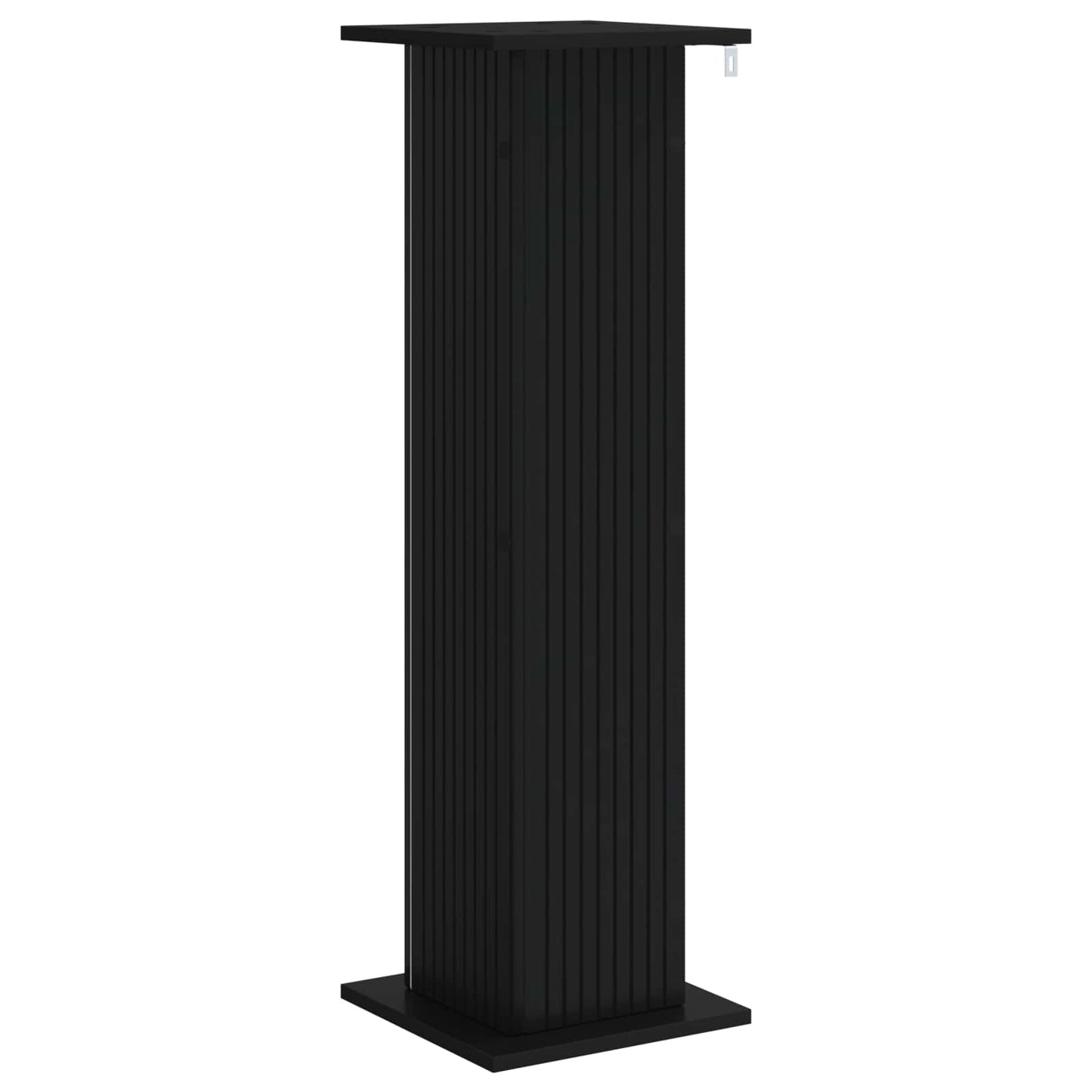 Plant Stand Black 30.5 x 30 x 100.5 cm Engineered Wood