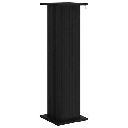 Plant Stand Black 30.5 x 30 x 100.5 cm Engineered Wood