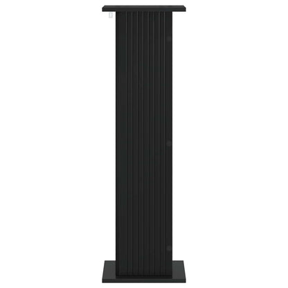 Plant Stand Black 30.5 x 30 x 100.5 cm Engineered Wood