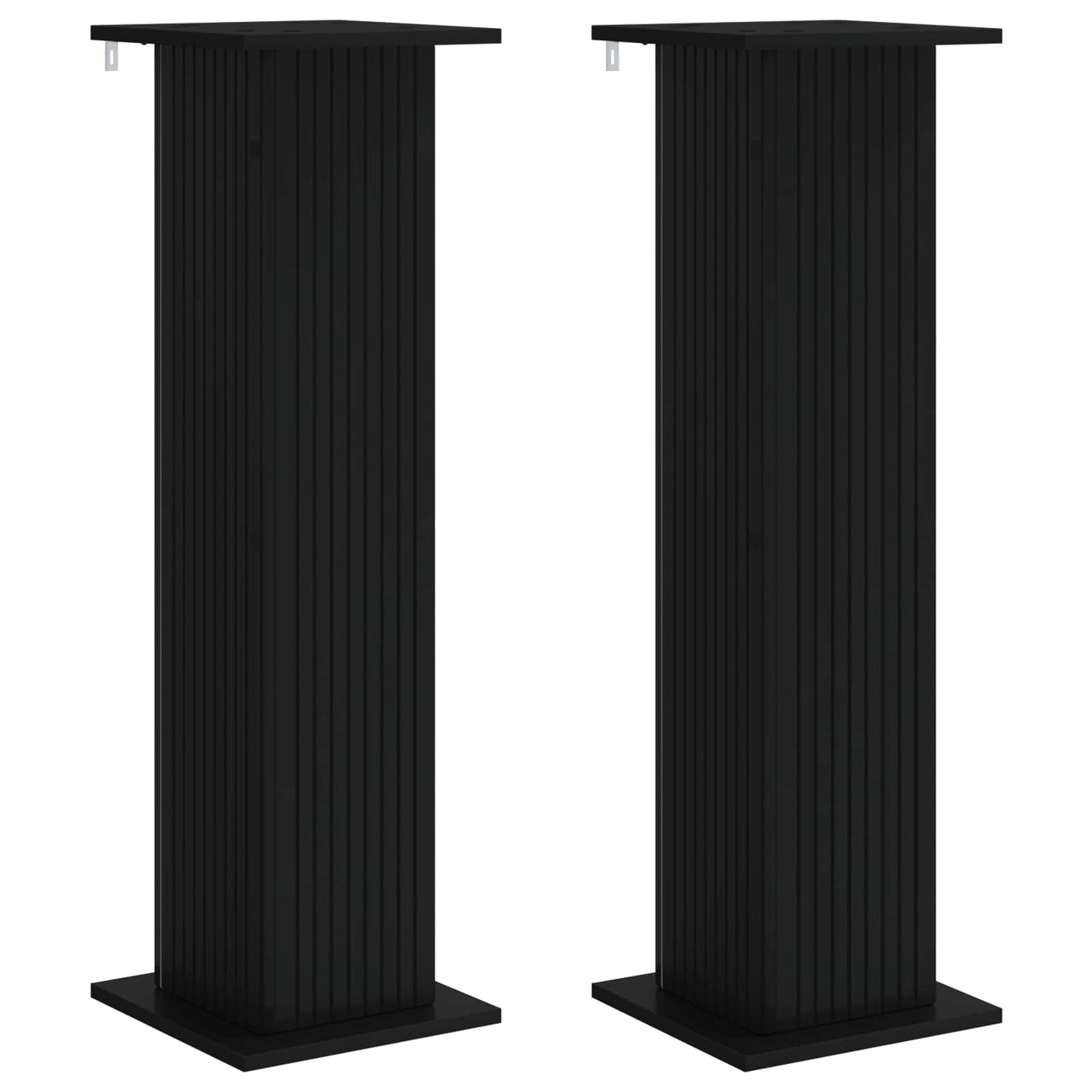 Plant Stand 2 pcs Black 30.5 x 30 x 100.5 cm Engineered Wood