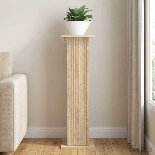 Plant Stand Sonoma Oak 30.5 x 30 x 100.5 cm Engineered Wood