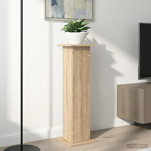 Plant Stand 2 pcs Sonoma Oak 30.5 x 30 x 100.5 cm