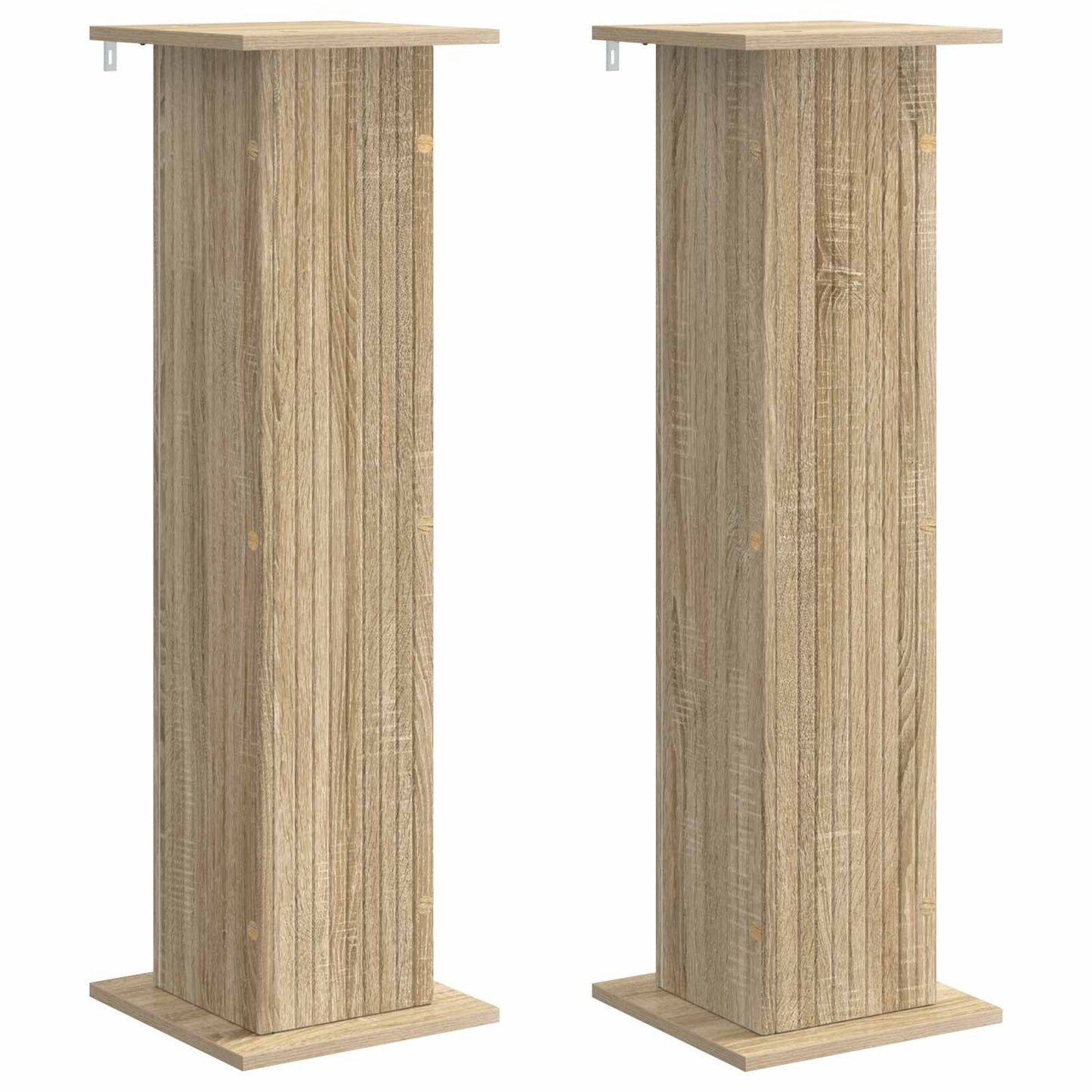 Plant Stand 2 pcs Sonoma Oak 30.5 x 30 x 100.5 cm