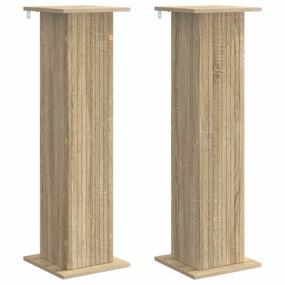 Plant Stand 2 pcs Sonoma Oak 30.5 x 30 x 100.5 cm