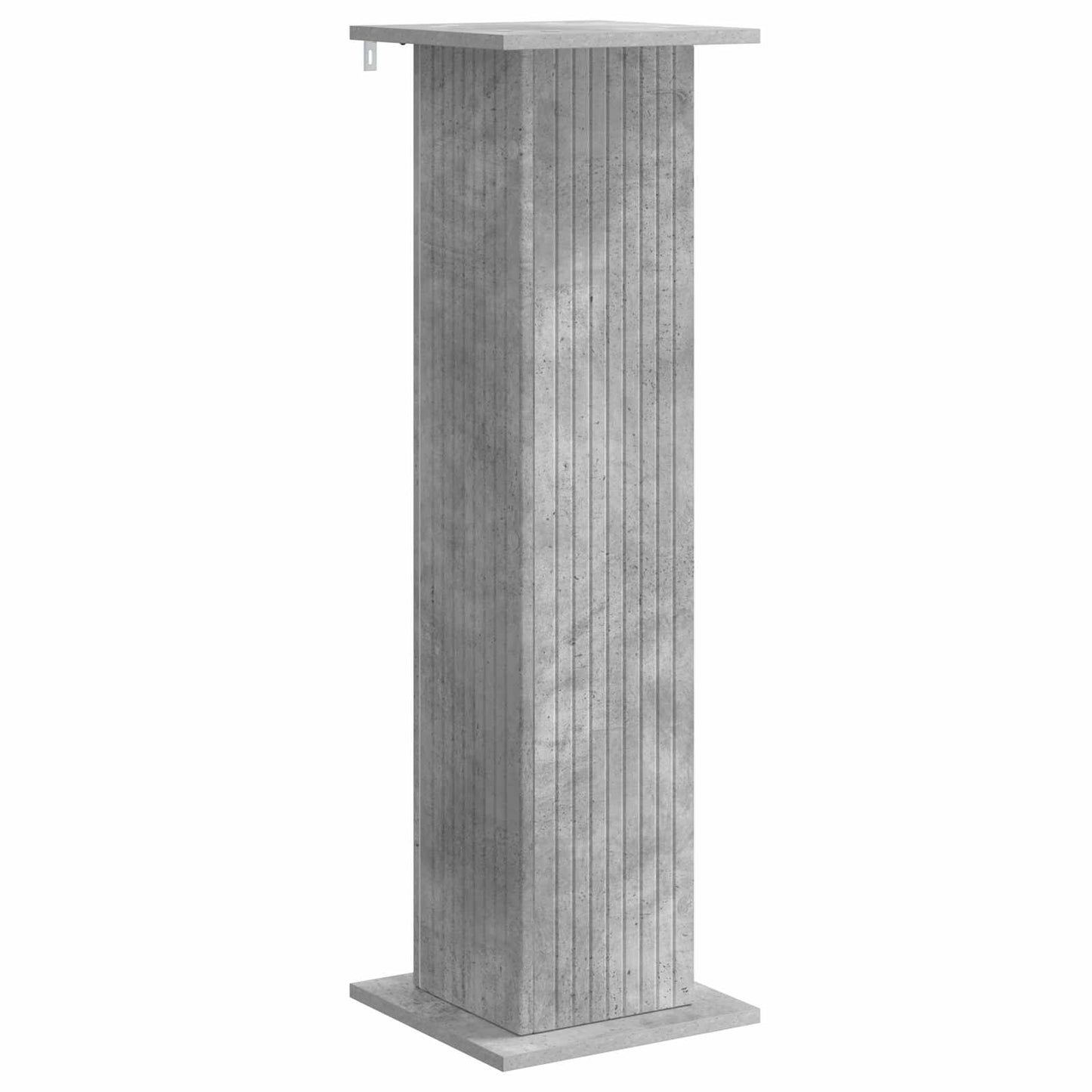 Plant Stand 2 pcs Concrete Grey 30.5 x 30 x 100.5 cm