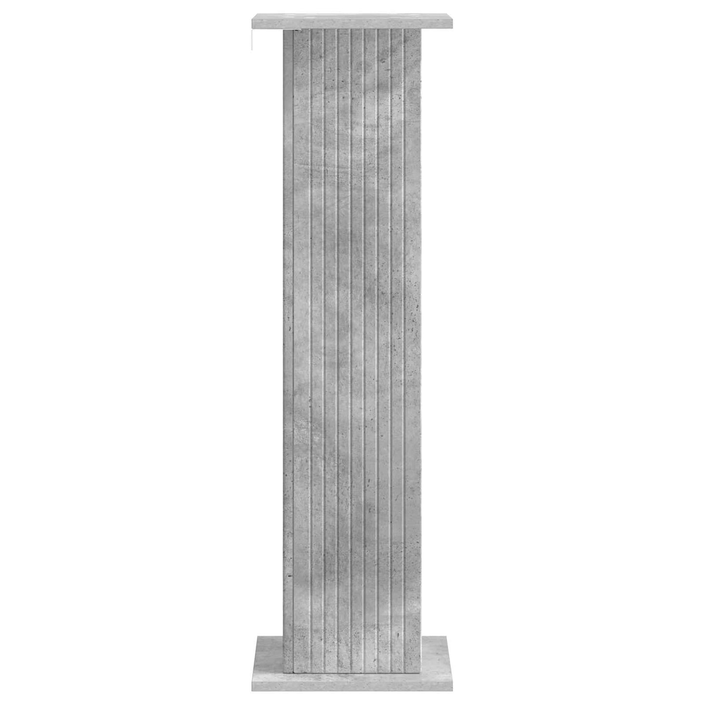 Plant Stand 2 pcs Concrete Grey 30.5 x 30 x 100.5 cm
