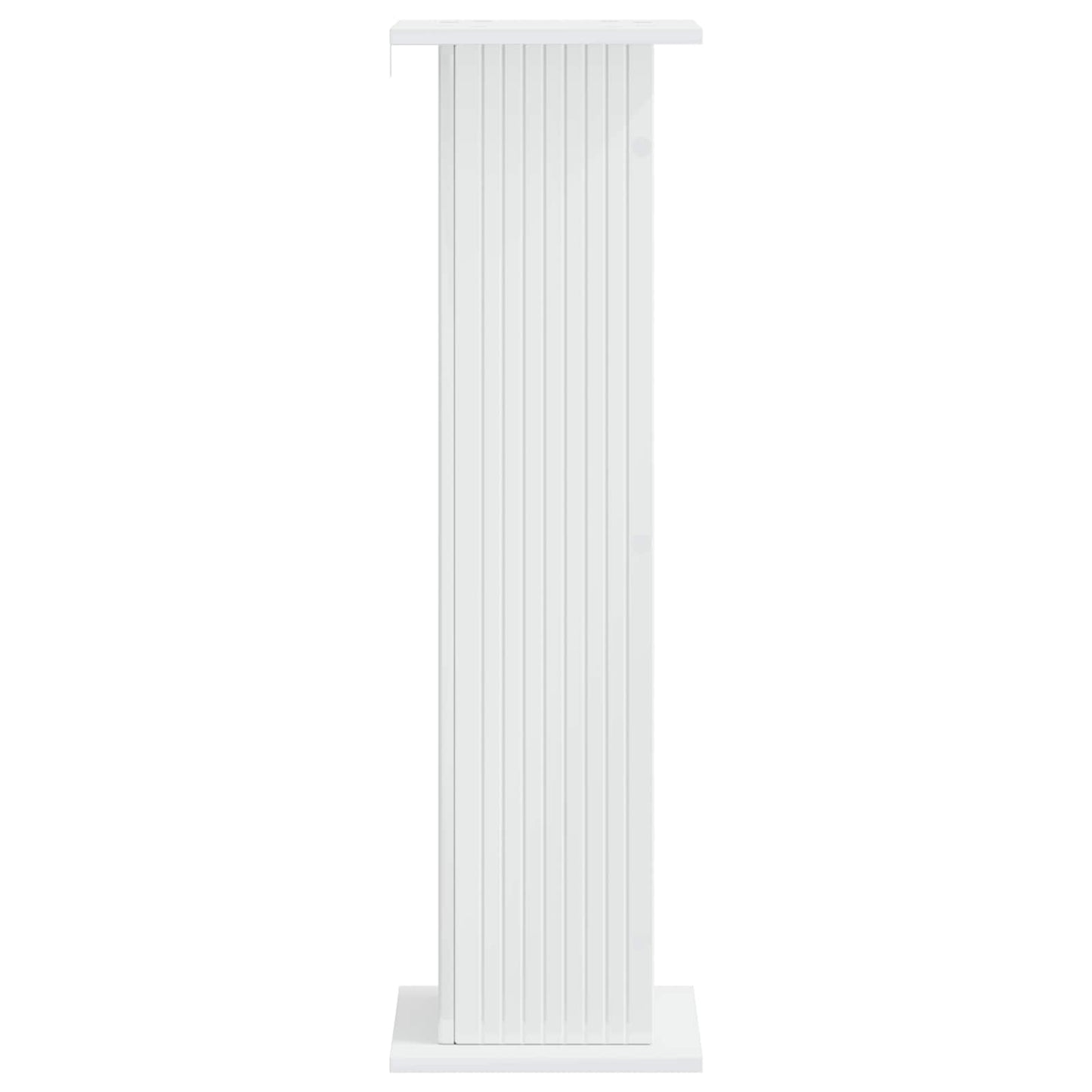 Plant Stand High Gloss White 30.5 x 30 x 100.5 cm