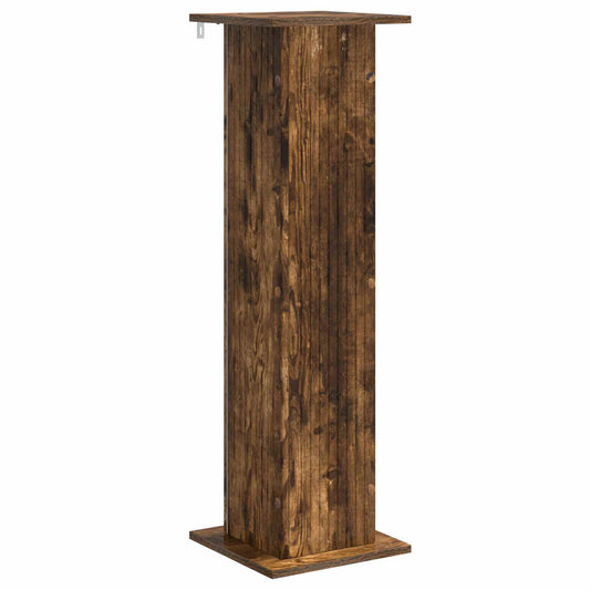Plant Stand Smoked Oak 30.5 x 30 x 100.5 cm Engineered Wood