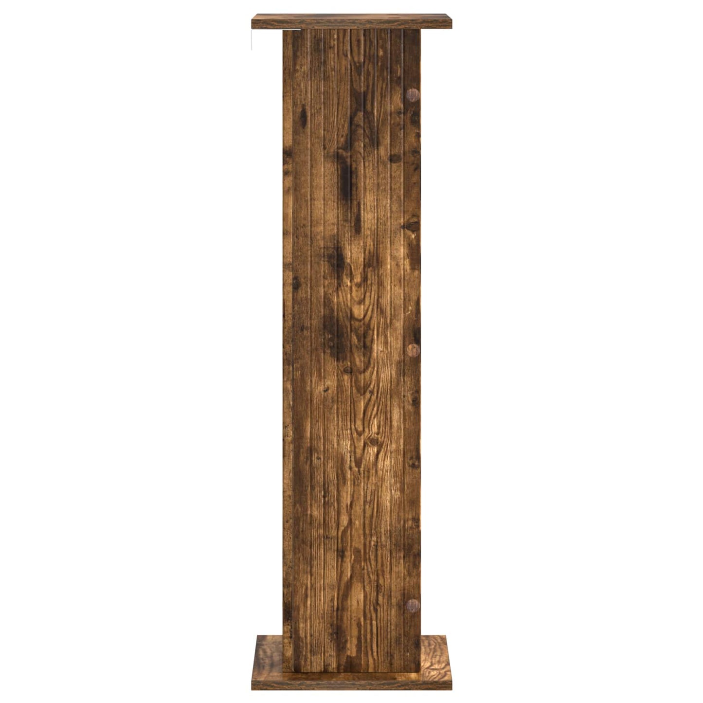 Plant Stand Smoked Oak 30.5 x 30 x 100.5 cm Engineered Wood