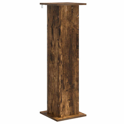 Plant Stand 2 pcs Smoked Oak 30.5 x 30 x 100.5 cm