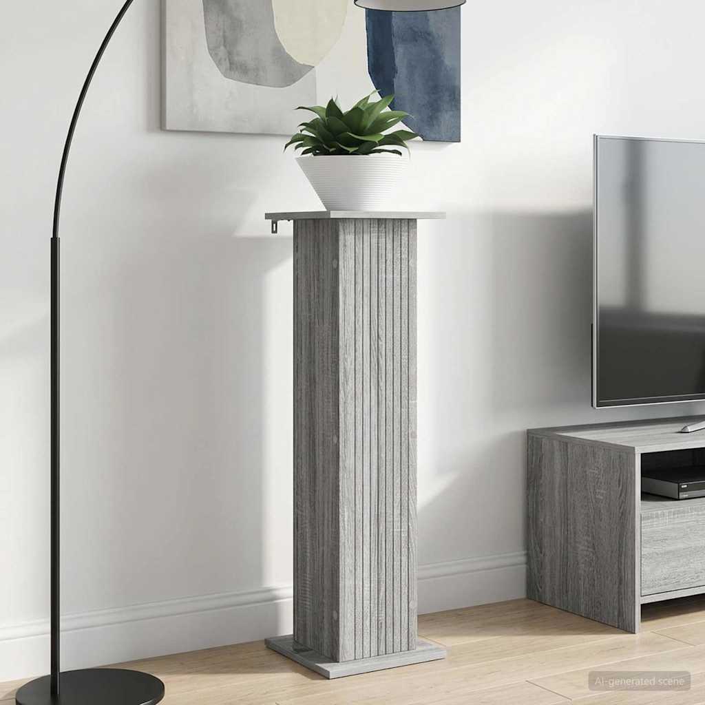 Plant Stand Grey Sonoma 30.5 x 30 x 100.5 cm Engineered Wood