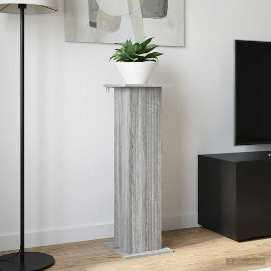 Plant Stand 2 pcs Grey Sonoma 30.5 x 30 x 100.5 cm