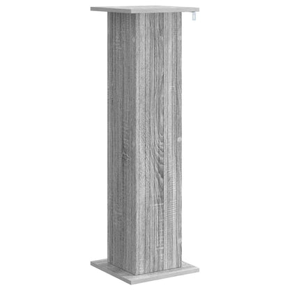 Plant Stand 2 pcs Grey Sonoma 30.5 x 30 x 100.5 cm