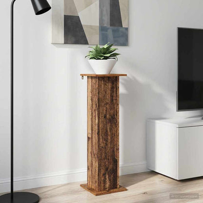Plant Stand Old Wood 30.5 x 30 x 100.5 cm Engineered Wood