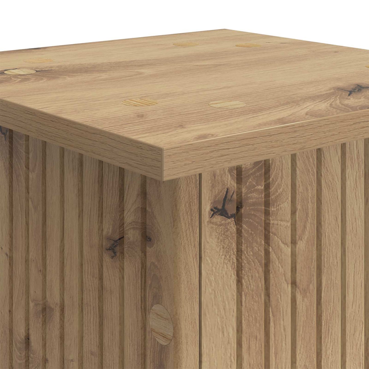 Plant Stand Artisan Oak 30.5 x 30 x 100.5 cm Engineered Wood