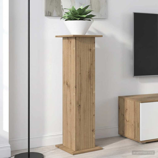 Plant Stand Artisan Oak 30.5 x 30 x 100.5 cm Engineered Wood