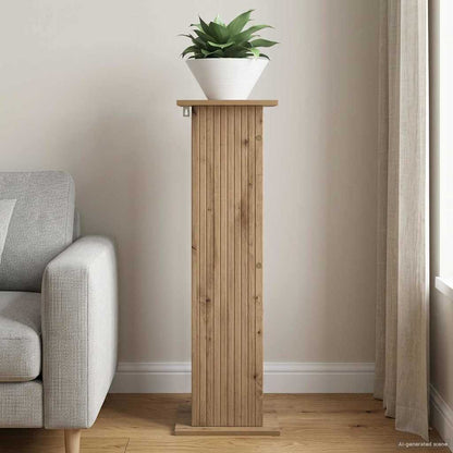 Plant Stand Artisan Oak 30.5 x 30 x 100.5 cm Engineered Wood