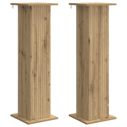 Plant Stand 2 pcs Artisan Oak 30.5 x 30 x 100.5 cm