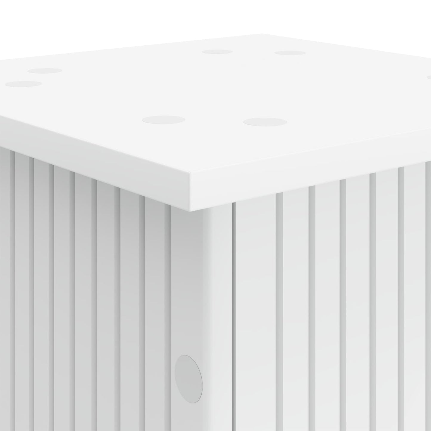 Plant Stand White 30.5 x 30 x 80.5 cm Engineered Wood
