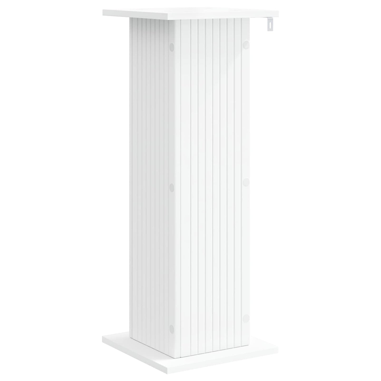 Plant Stand White 30.5 x 30 x 80.5 cm Engineered Wood