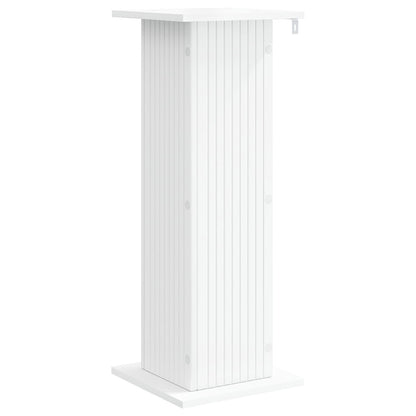 Plant Stand White 30.5 x 30 x 80.5 cm Engineered Wood