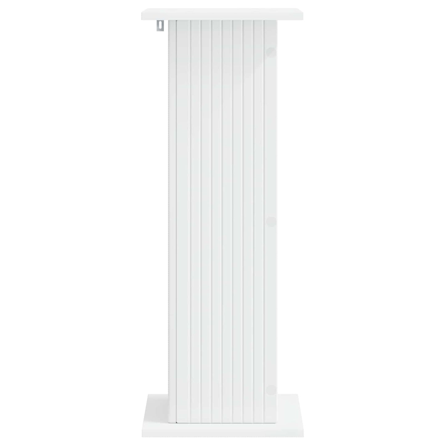 Plant Stand White 30.5 x 30 x 80.5 cm Engineered Wood