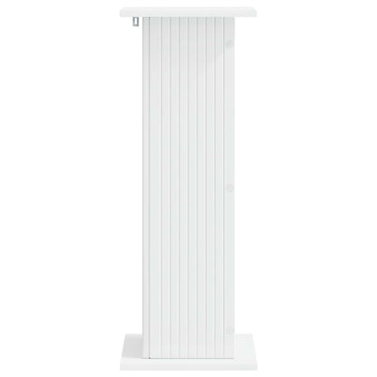 Plant Stand White 30.5 x 30 x 80.5 cm Engineered Wood